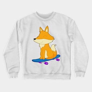 Fox Skater Skateboard Sports Crewneck Sweatshirt